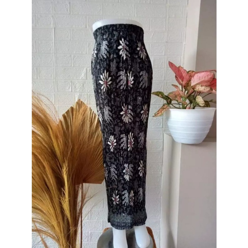 ROK PLISKET JUMBO BATIK / Bawahan kebaya / Rok Batik Jumbo Bahan Sangat tebal