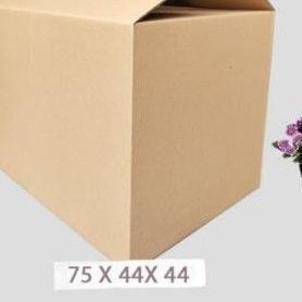 

☃ [MIN. BELI 3 PCS] Kardus Packing Besar Uk 75 x 44 x 44 CM / Single Wall / Dus Pindahan ☁