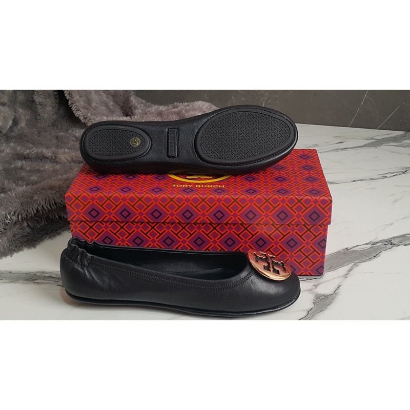 TORY BURCH MINNIE TRAVEL BALLET FLATS SHOES