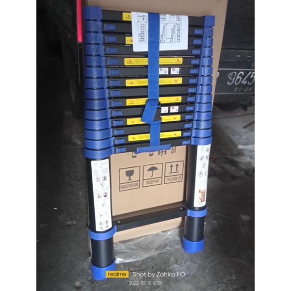 tangga Singgle telescopic 4, 4 meter AMG