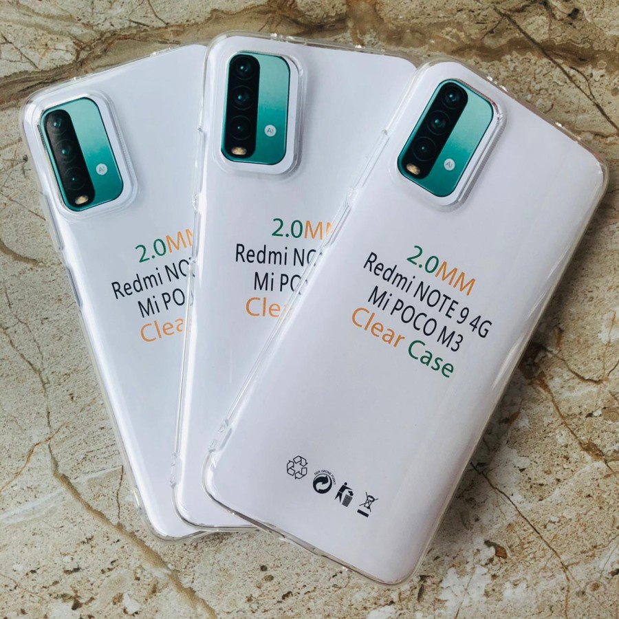 CASE XIAOMI POCOPHONE M3 - SOFTCASE CLEAR HD PREMIUM XIAOMI REDMI 9T - BC