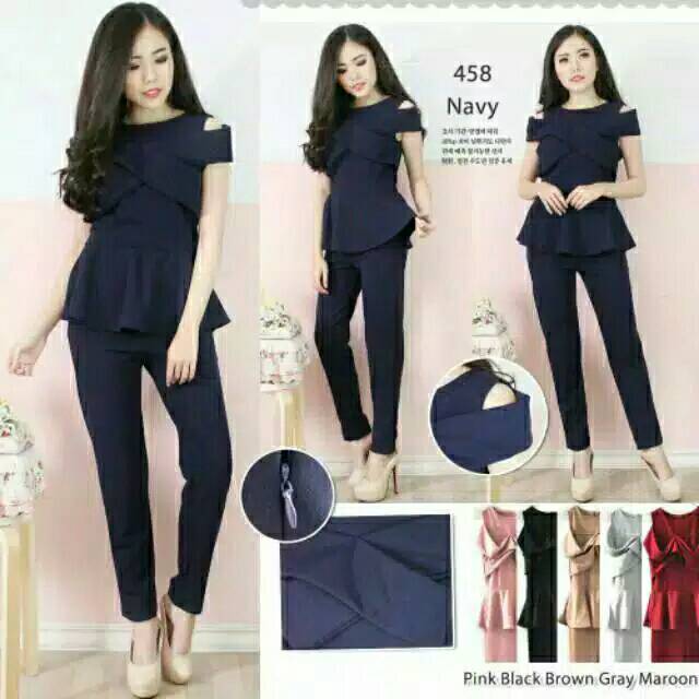 Jumpsuit Bahu Silang Cross Premium - by belbra