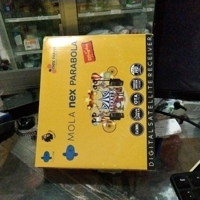 Receiver Nex Parabola Kuning