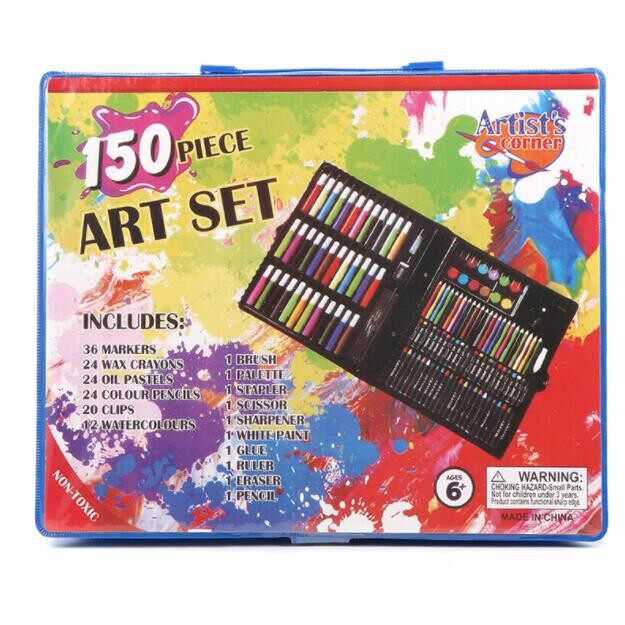 OKK Crayon Krayon 150 Set / Oil Pastel Crayon Set / Art Set / Peralatan Gambar Lukis isi 150 Alat Lukis Cat Warna Cat Air