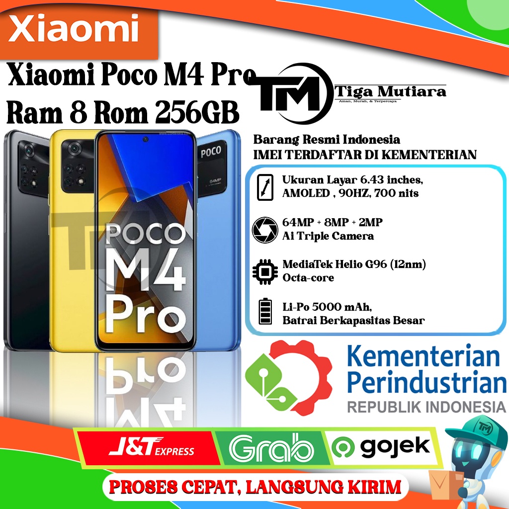 Xiaomi Poco M4 pro Ram 8 Rom 256GB