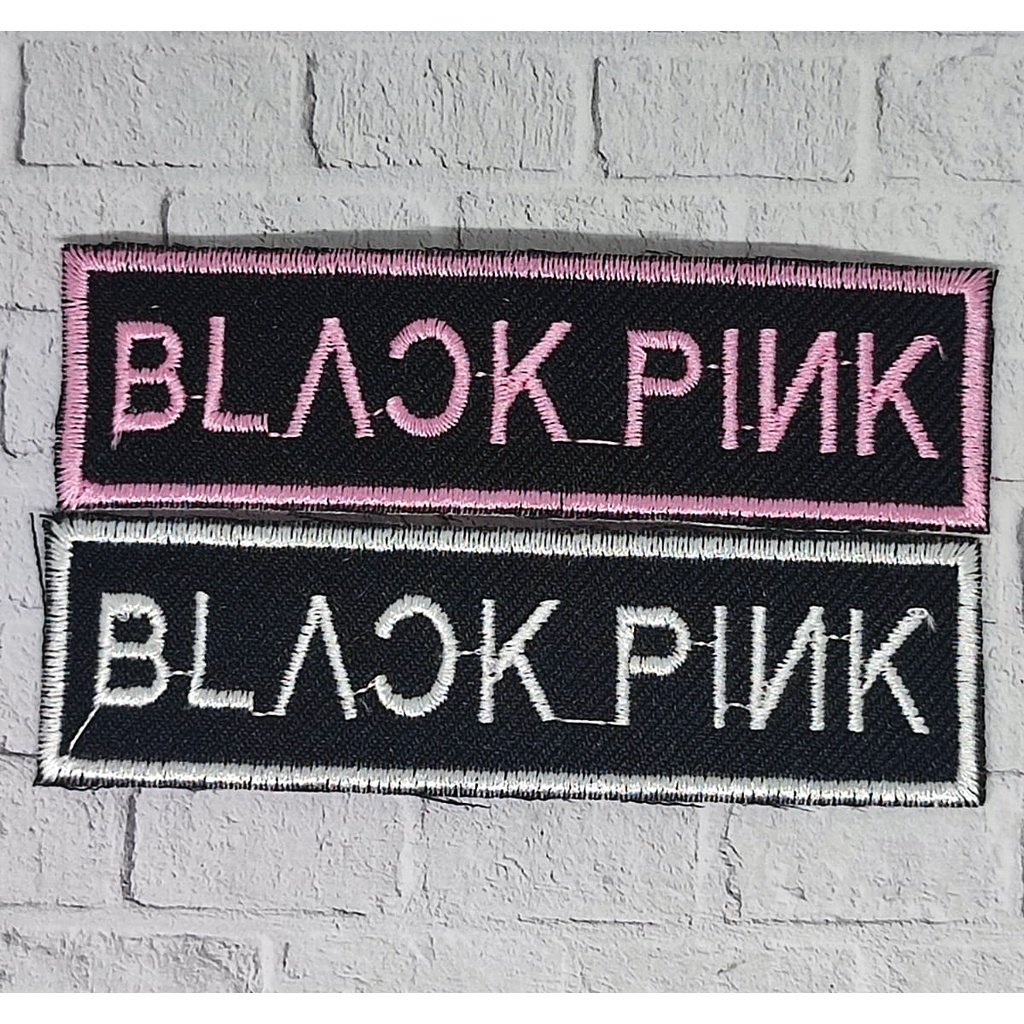 PATCH BORDIR BAND KOREA BLACK PINK