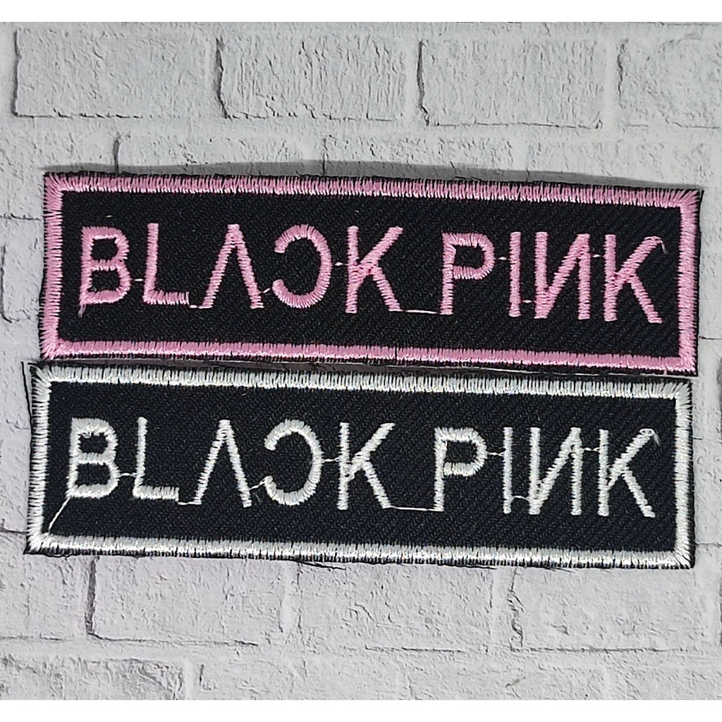 PATCH BORDIR BAND KOREA BLACK PINK