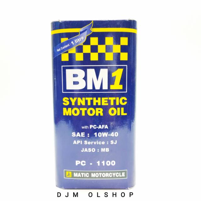 OIL BM1 MATIK PC-1100 JASO MB API SJ SEA 10W/40 1L