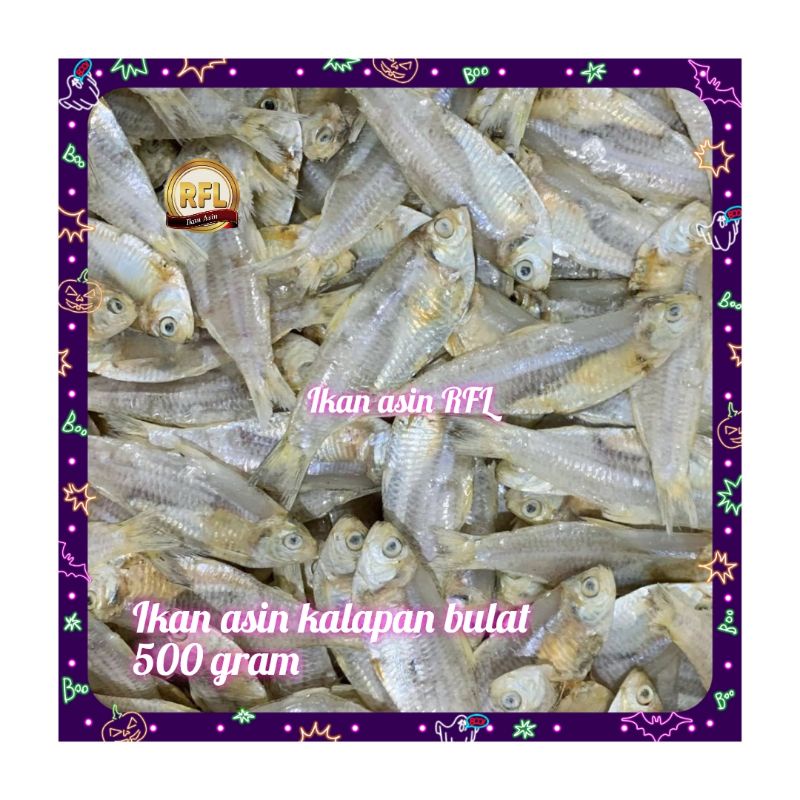 

ikan asin kalapan bulat 500 gram