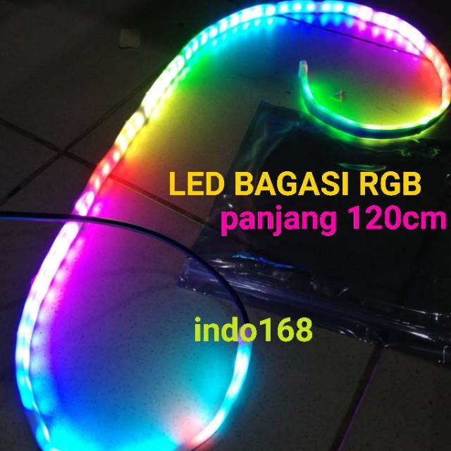 (INDO 168)Lampu Led Bagasi RGB 24 volt 1.2 Meter