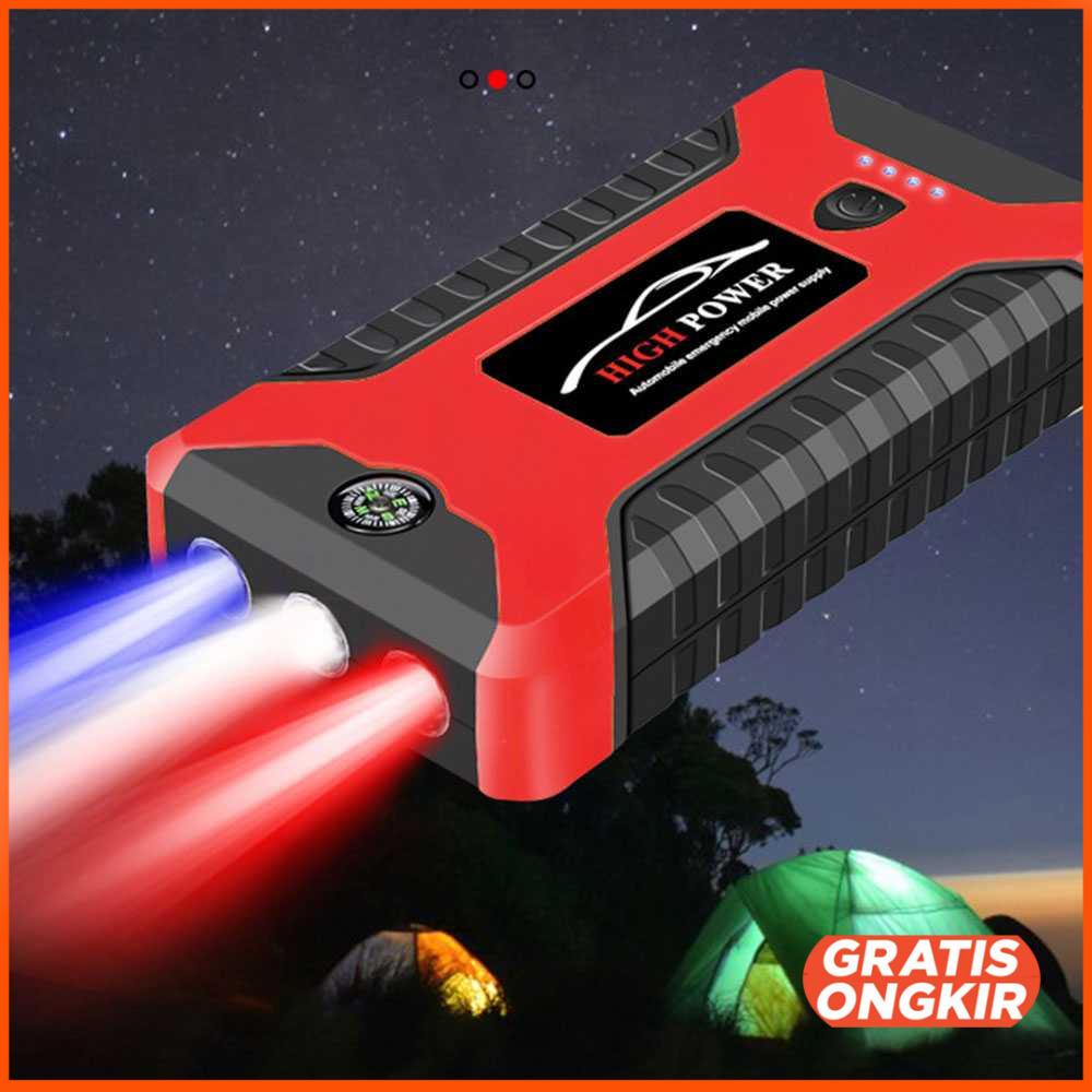 Power Bank 99800mAh Car Jump Starter 12V 4 USB JX27