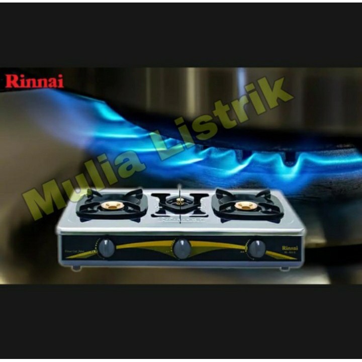 RINNAI RI603E Kompor gas RINNAI 3 tungku RI 603E