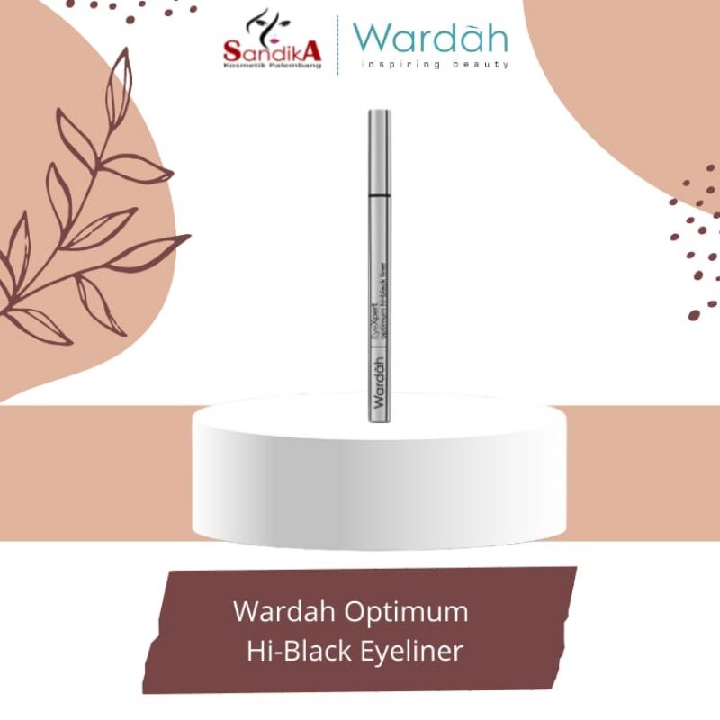 WARDAH EyeXpert Optimum Hi-Black Liner/Eyeliner Wardah/Eyeliner Spidol Waterpoof