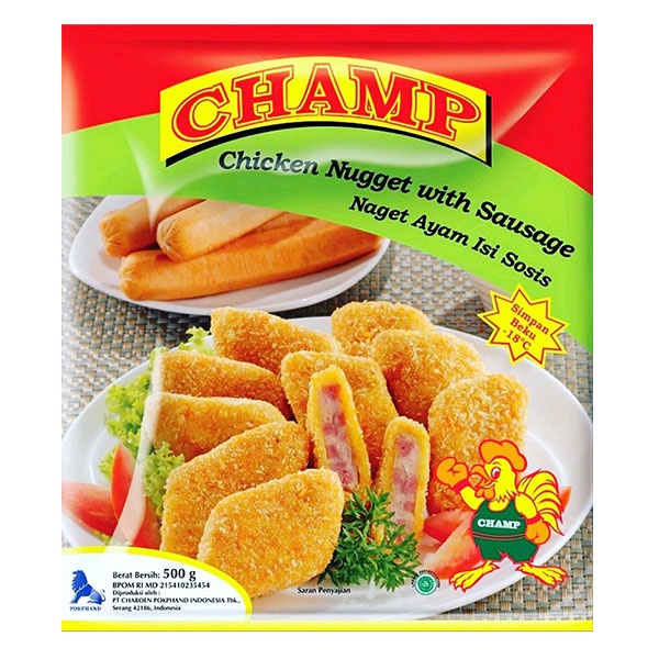 

CHAMP NUGGET SOSSIS 500 GR