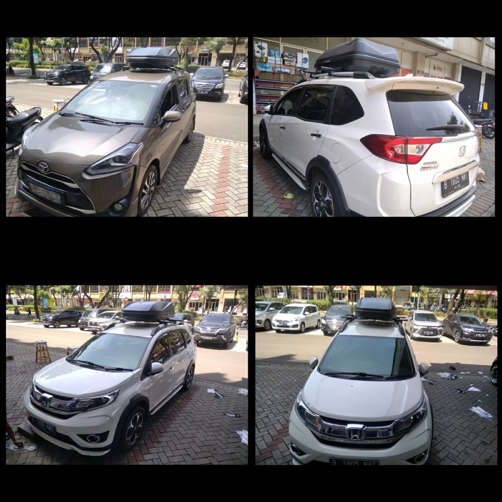 ROOF BOX ROOFBOX UNTUK SEMUA MOBIL DENGAN KAPASITAS BESAR DAN KUALITAS IMPORT