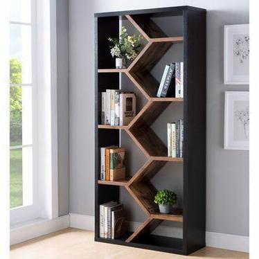 Rak Buku Minimalis Unik Kayu Jatibelanda