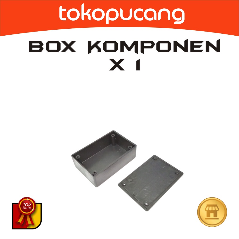 

Box Kotak Casing Plastik X1 for Komponen DIY Ukuran 7,5 x 5 x 2,5 cm