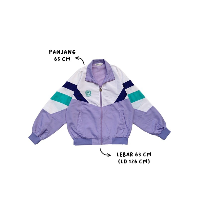 lili windbreaker jacket - thrift