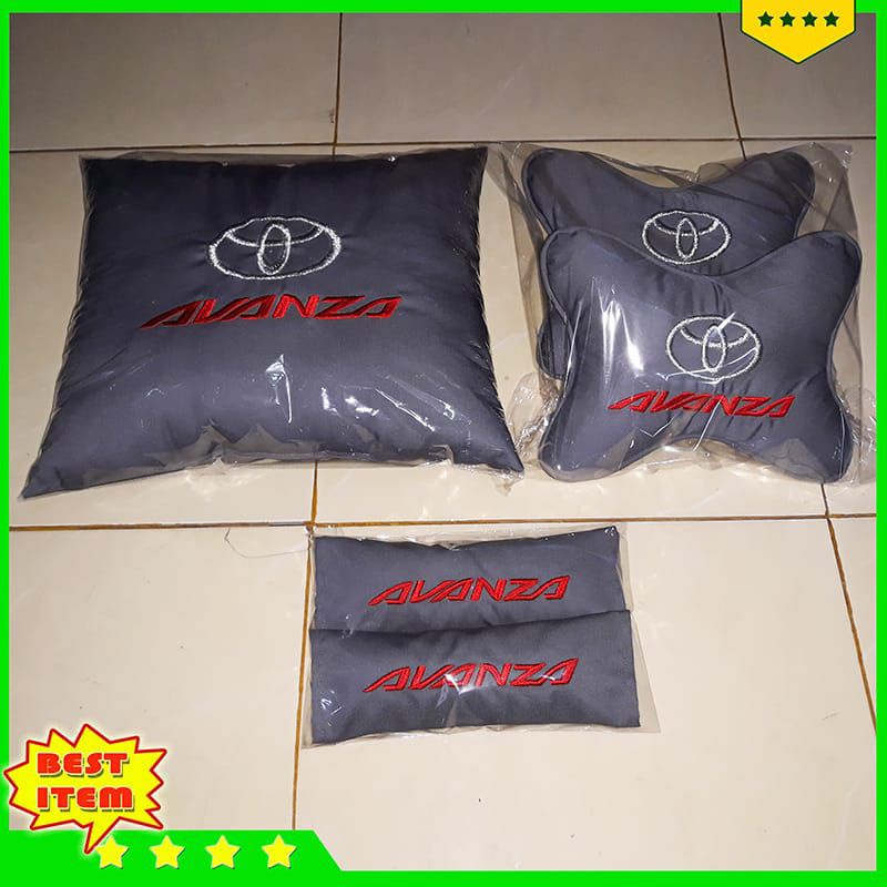 new bantal mobil toyota avanza aksesoris interior mobil avanza pillow the best quality