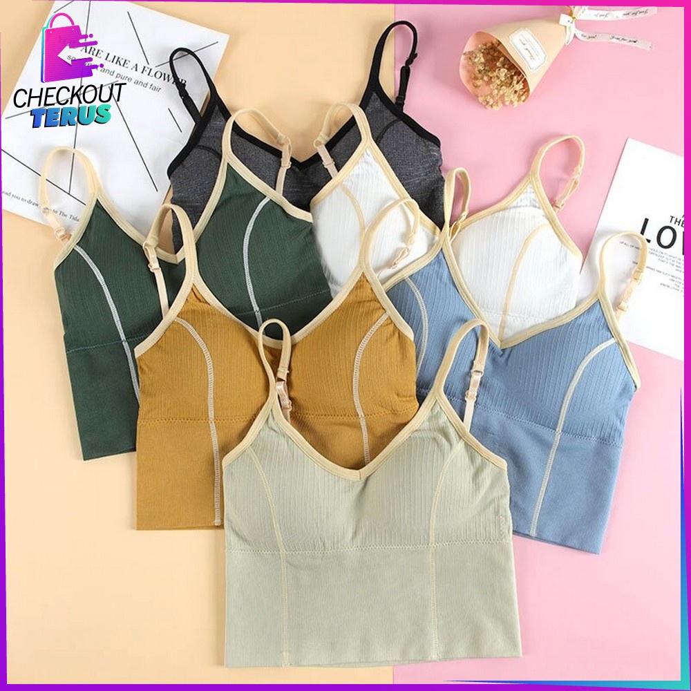 CT P66 P68 Pakaian Dalam Atasan Wanita Bra Baju Wanita BH Tanpa Kawat Sport Bra Bra Push Up Pakaian Dalam Bralette Atasan Wanita