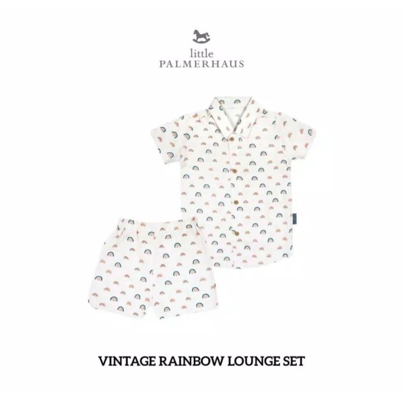 Lounge Set Little Palmerhaus/ piyama anak baju anak little palmerhaus