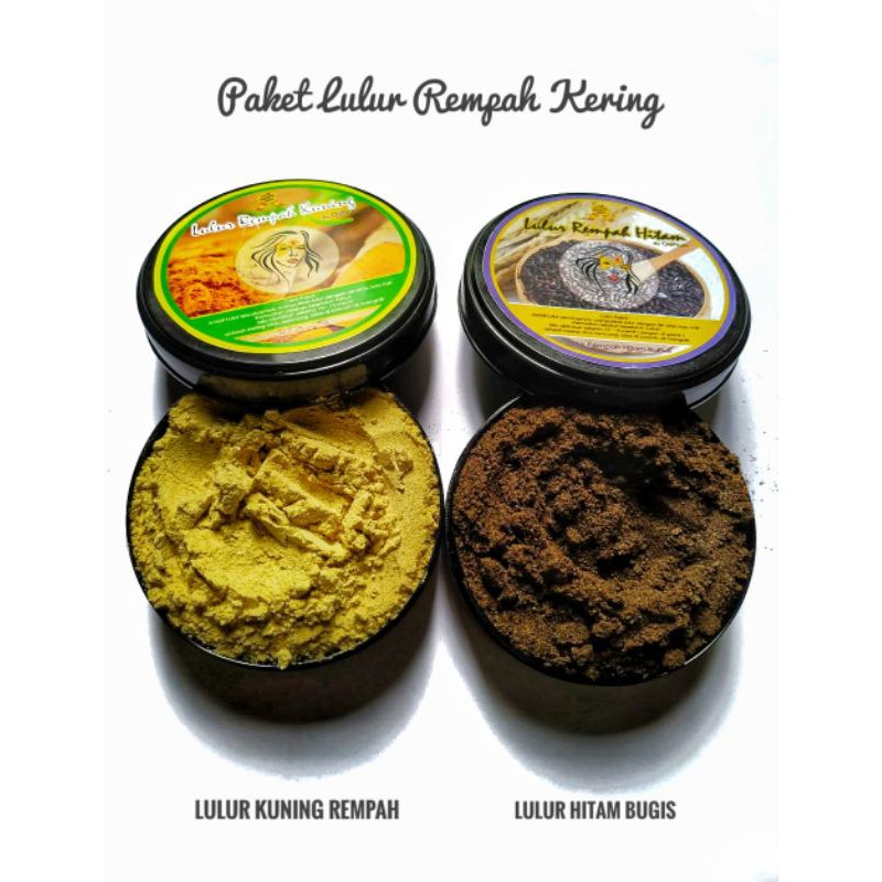 Paket Lulur Rempah Hitam Kuning