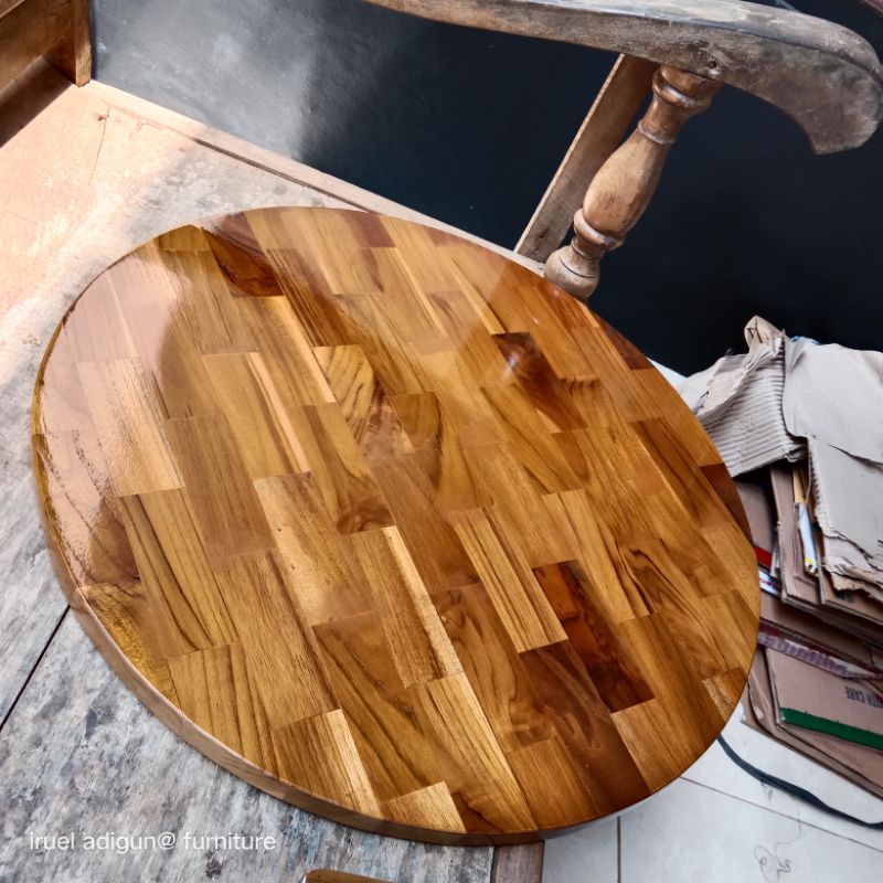 Papan Top Table Mahoni 120X60X2 Sudah Finishing 029