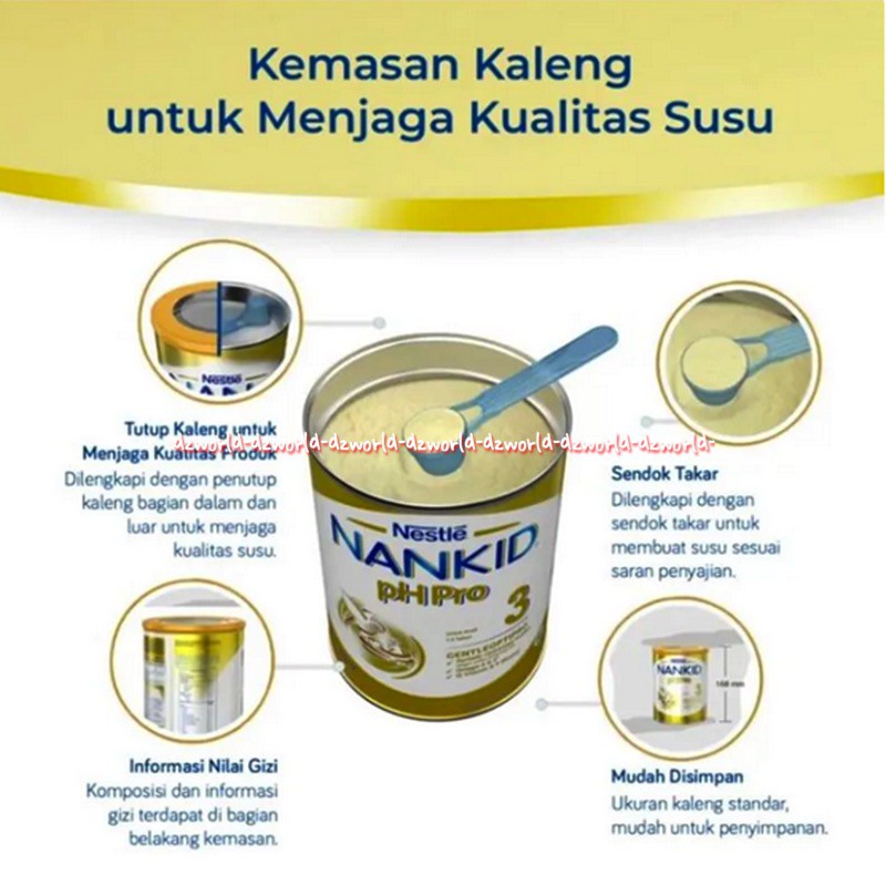 Nestle Nan PHPRO 3 800gr Susu NAN PH Pro 3 Untuk Usia 1-3tahun Kaleng Nan Ph Pro Tiga