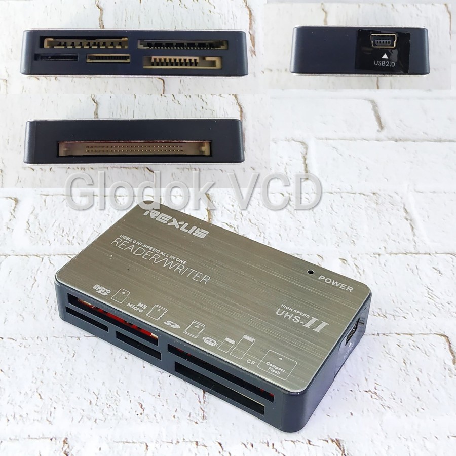 Card Reader 6 slot USB 2.0 Rexus RXC-208