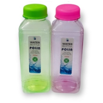 BOTOL AIR SEGI 4 900ML/BOTOL AIR MINUM AIR WARNA WARNI 900ML BTL5