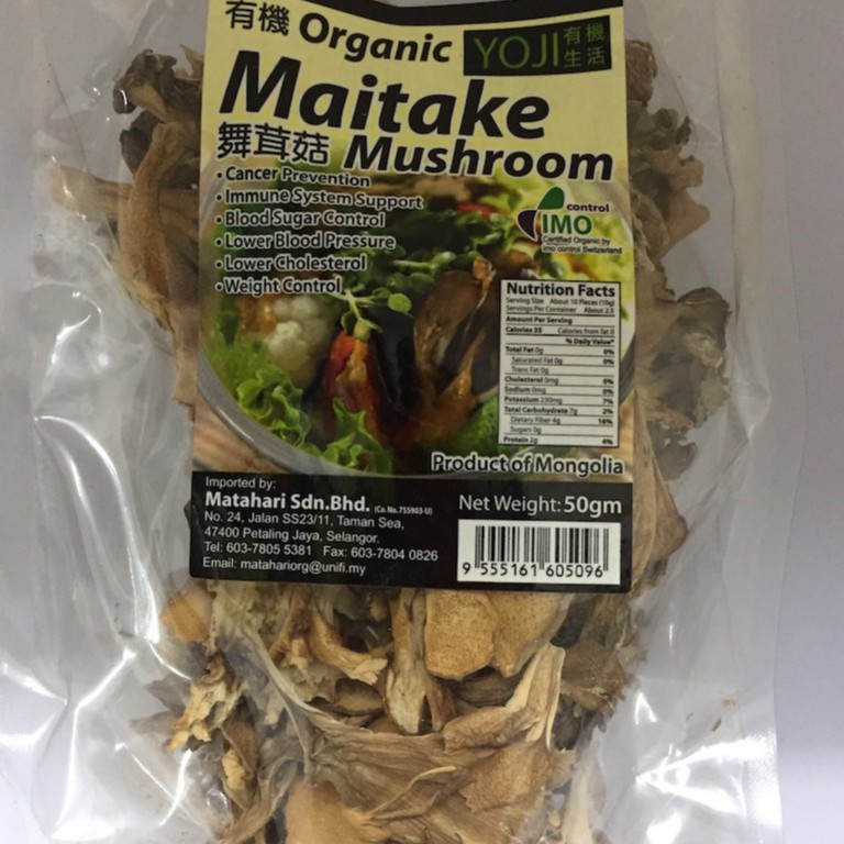 Yoji Organic Maitake Mushroom 50g