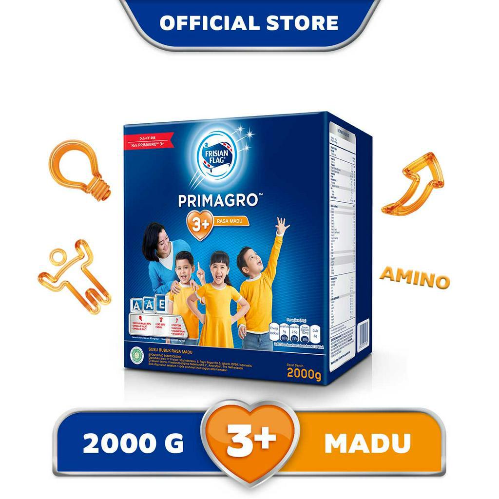 

Frisian Flag Primagro 3+ Madu 2000 gr - 1 pcs