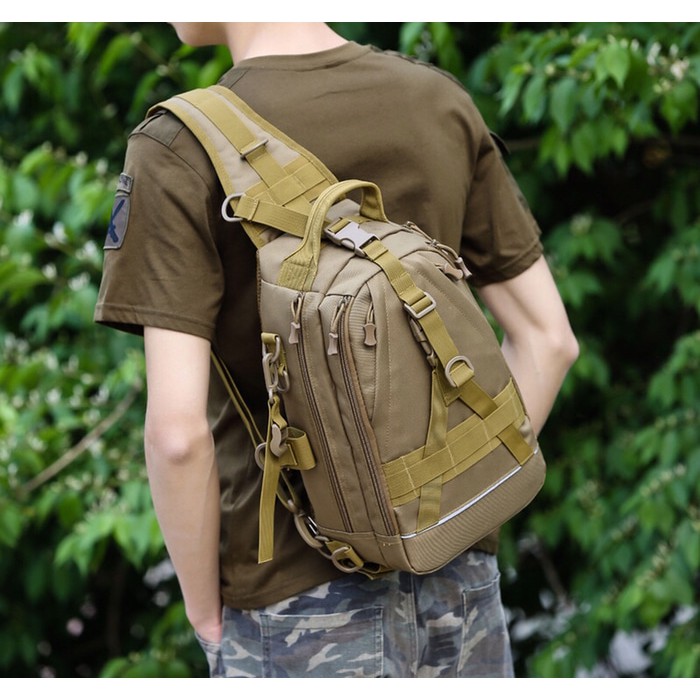 Tas Selempang Slingbag Tactical Army Premium 818