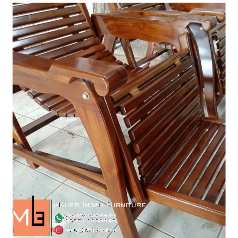 Kursi Malas Kayu Jati