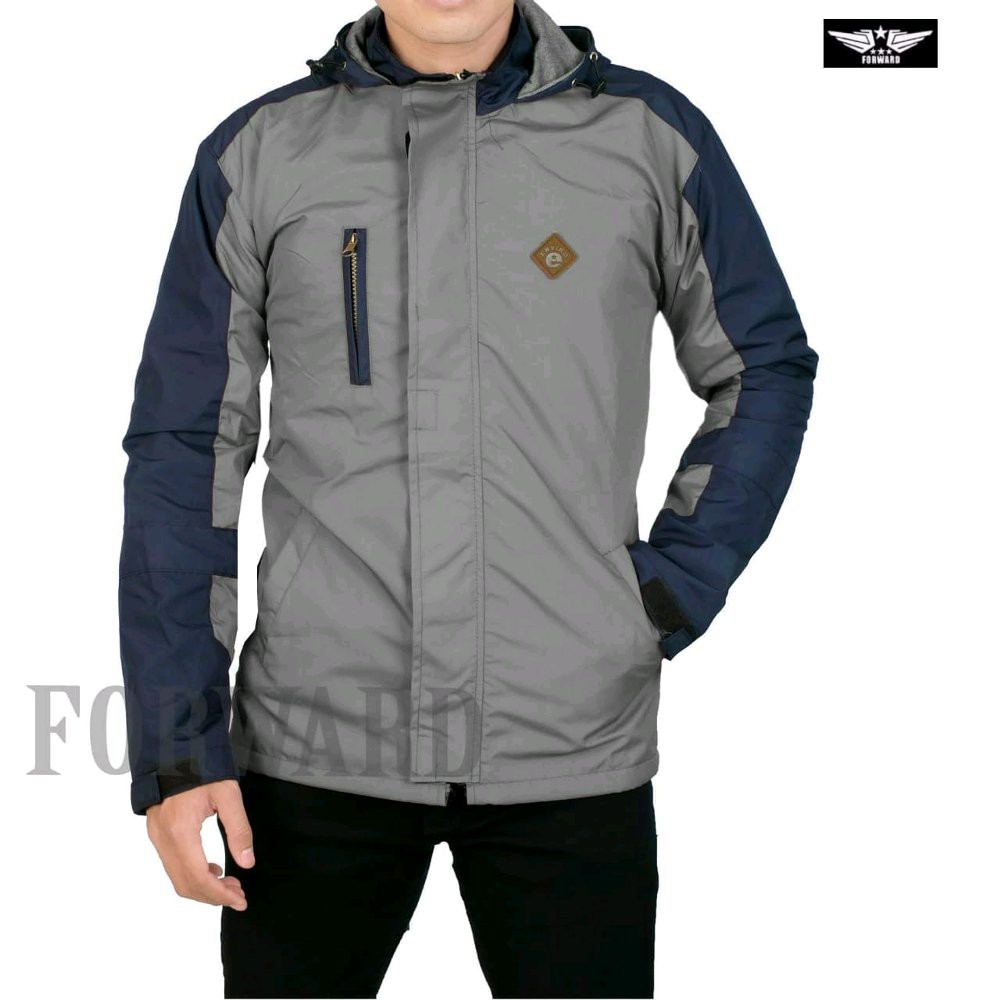 Jaket Pria Outdoor Gunung Parasut Windbreaker Waterproof