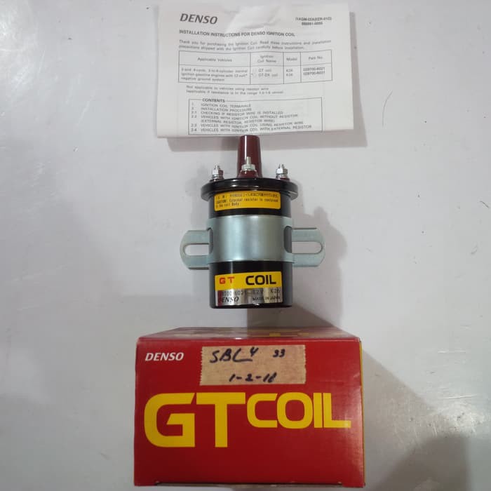 Coil / Cuil Botol Kijang / Carry / Futura / Jimny / Universal Denso ASLI