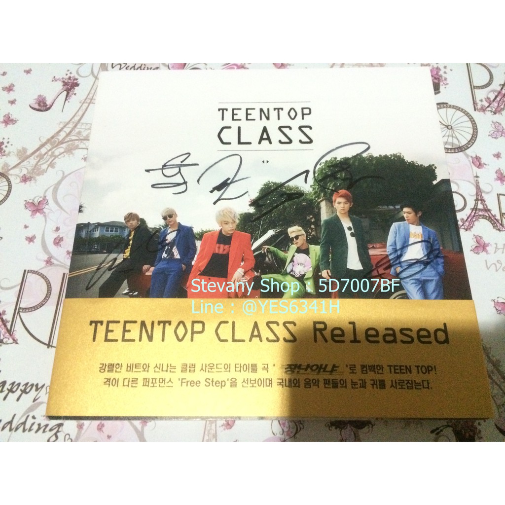 Teen Top - Class SIGNED Album