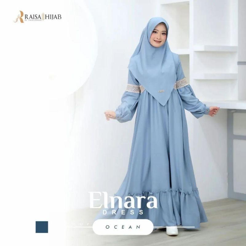 ELNARA SYARI UKURAN M - L - XL - XXL GAMIS SET SYARI GAMIS JUMBO BUSUI DRESS MURAH GAMIS SYAR'I PLUS KHIMAR KONDANGAN GAMIS RENDA GAMIS KEKINIAN GAMIS REMAJA GAMIS TERBARU BAJU GAMIS WANITA FASHION MUSLIM BAJU LEBARAN DRESS WANITA TERMURAH