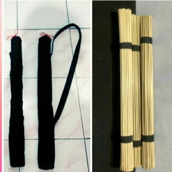 Sarung Bambu Lidi Latihan Merpati Putih