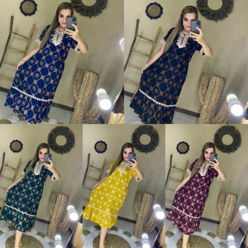 BAJU WANITA DASTER REMPEL GC