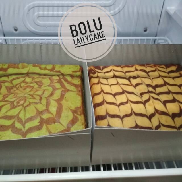 

Bolu pandan/bolu vanila