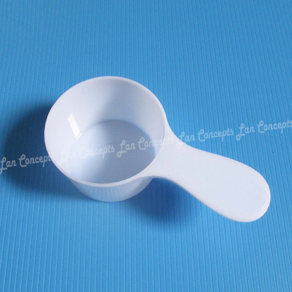 0.5ML Micro Spoon 0.25g translucence Plastic Measuring Scoop 0.25 gram Lab Measure  Spoons long handle- 200pcs/lot Free shipping