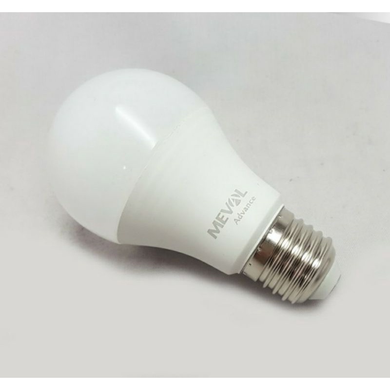 Meval Led Bulb bohlam Motion Sensor gerak 9w Putih. 9watt