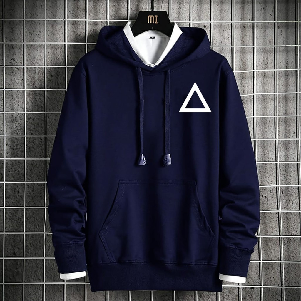 BISA COD / ALIPIO781 - SQUIDGAME TRIANGLE / netflix / korea / new hot list / game / triangle / square / circle / hoodie pria / hoodie cowok / hodie