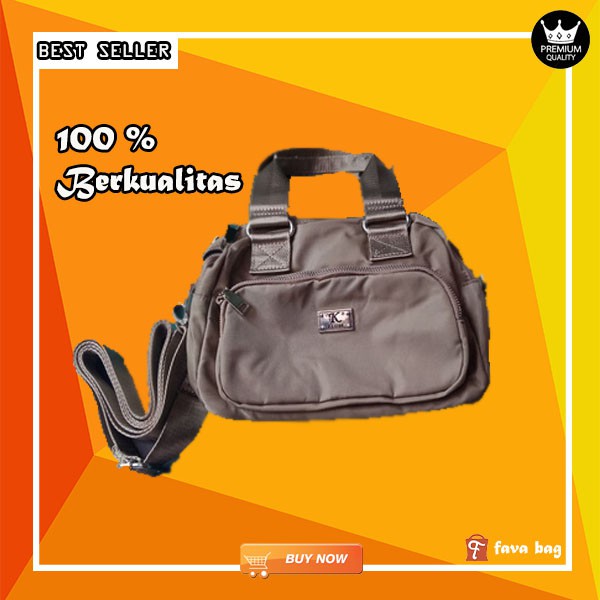 FB0029 TAS WANITA IMPORT KLUM JINJING DAN SELEMPANG TAS CASUAL TAS PARASUT TAS GESPER TAS KECIL