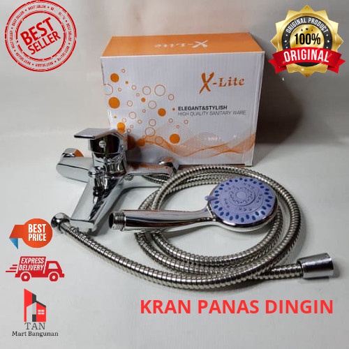 Kran Panas Dingin Kran Shower Kran BATHTUB KEran Air MIxer MOdel TOTO