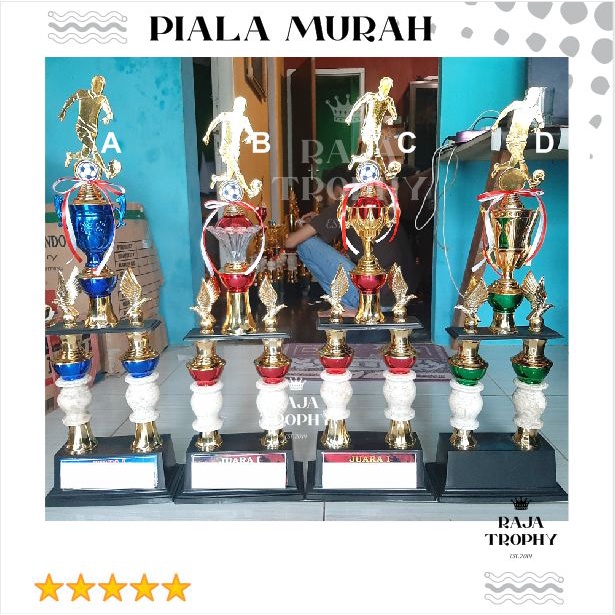 PIALA KAKI 2 MARMER + MANGKUK TROPHY SATUAN