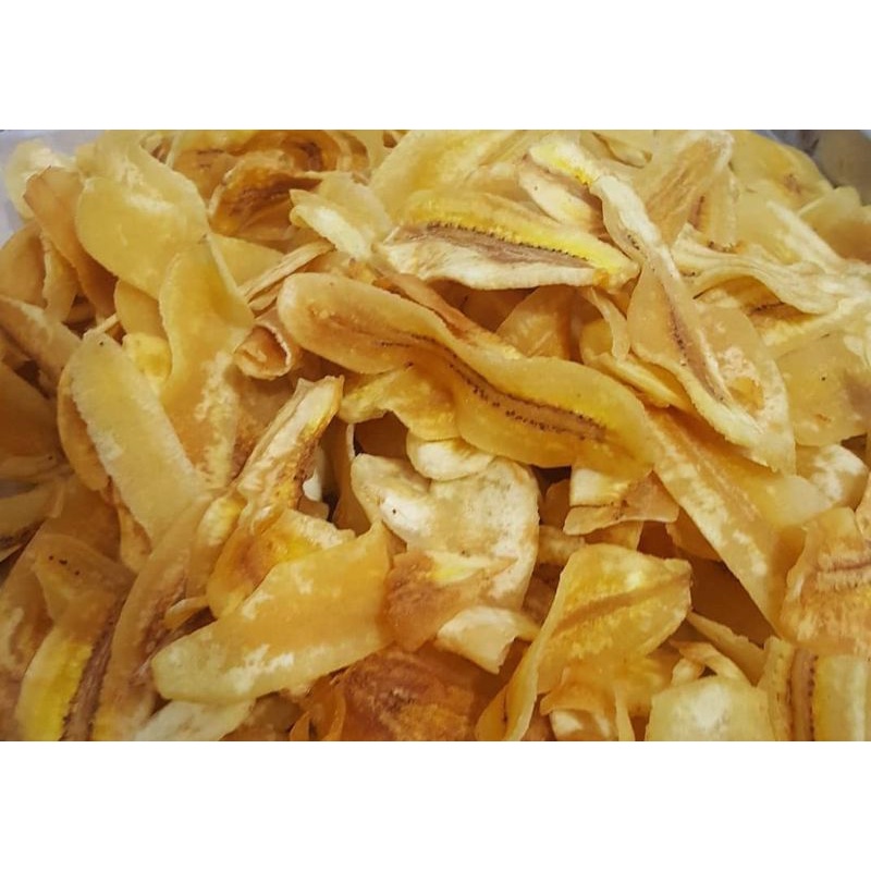 

kripik pisang kepok gurih 1kg