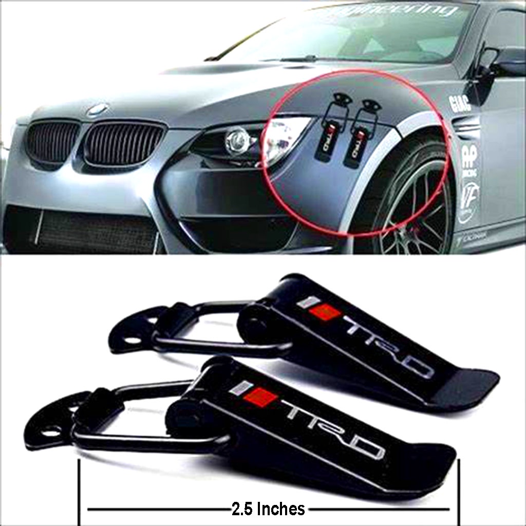 Klip Bumper JDM Small Size Universal Clip Bumper Quick Release Rilis Cepat Sepasang 2PCS - Klip Variasi Mobil Klip Bumper Variasi Clip Bumper Universal Bumper Copot Variasi Clip Bumper Racing Variasi Kancing Bemper Pengait Klem Body Mobil