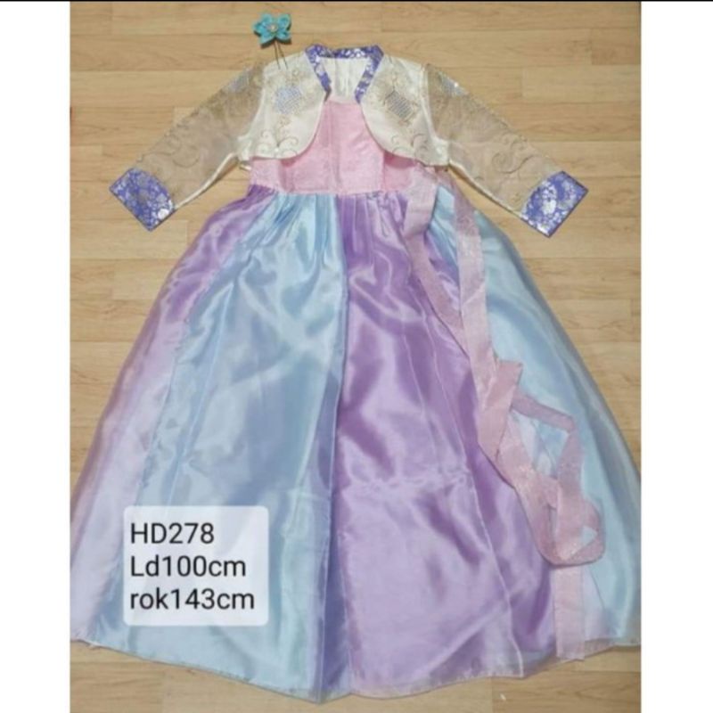 Hanbok korea wanita dewasa Hd278